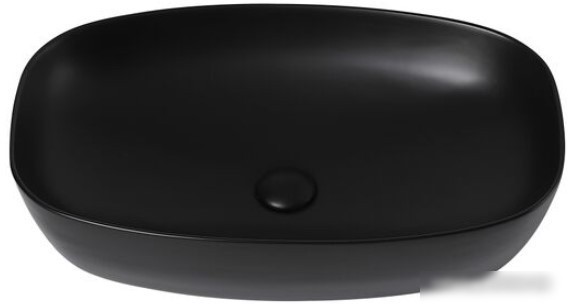 Умывальник Abber Rechteck AC2206MB (черный матовый)