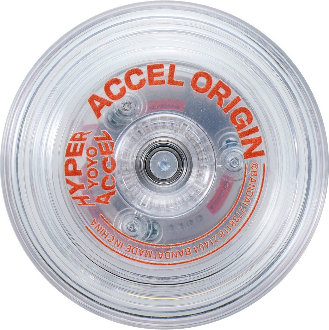 Волчок Bandai Hyper Yoyo Accel. Кибер белый 66432