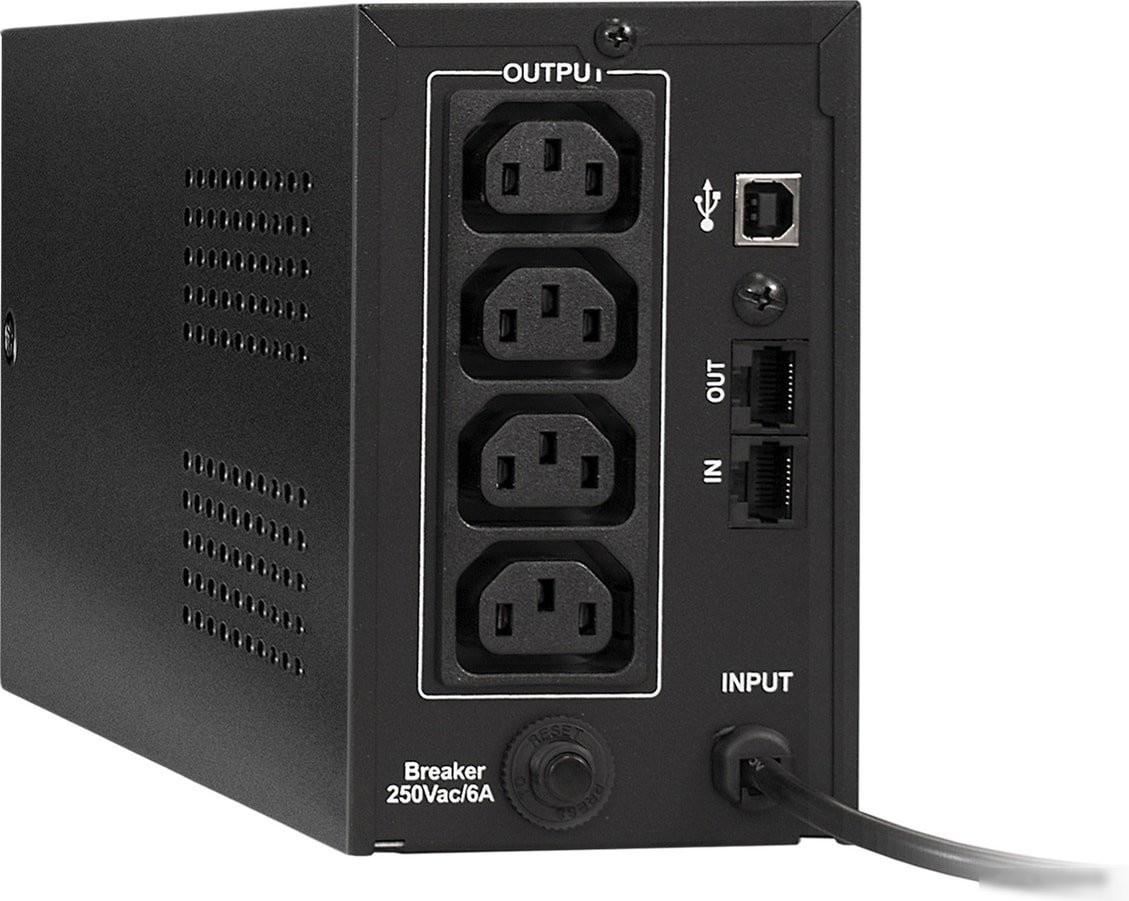 Источник бесперебойного питания ExeGate SpecialPro UNB-650.LED.AVR.C13.RJ.USB