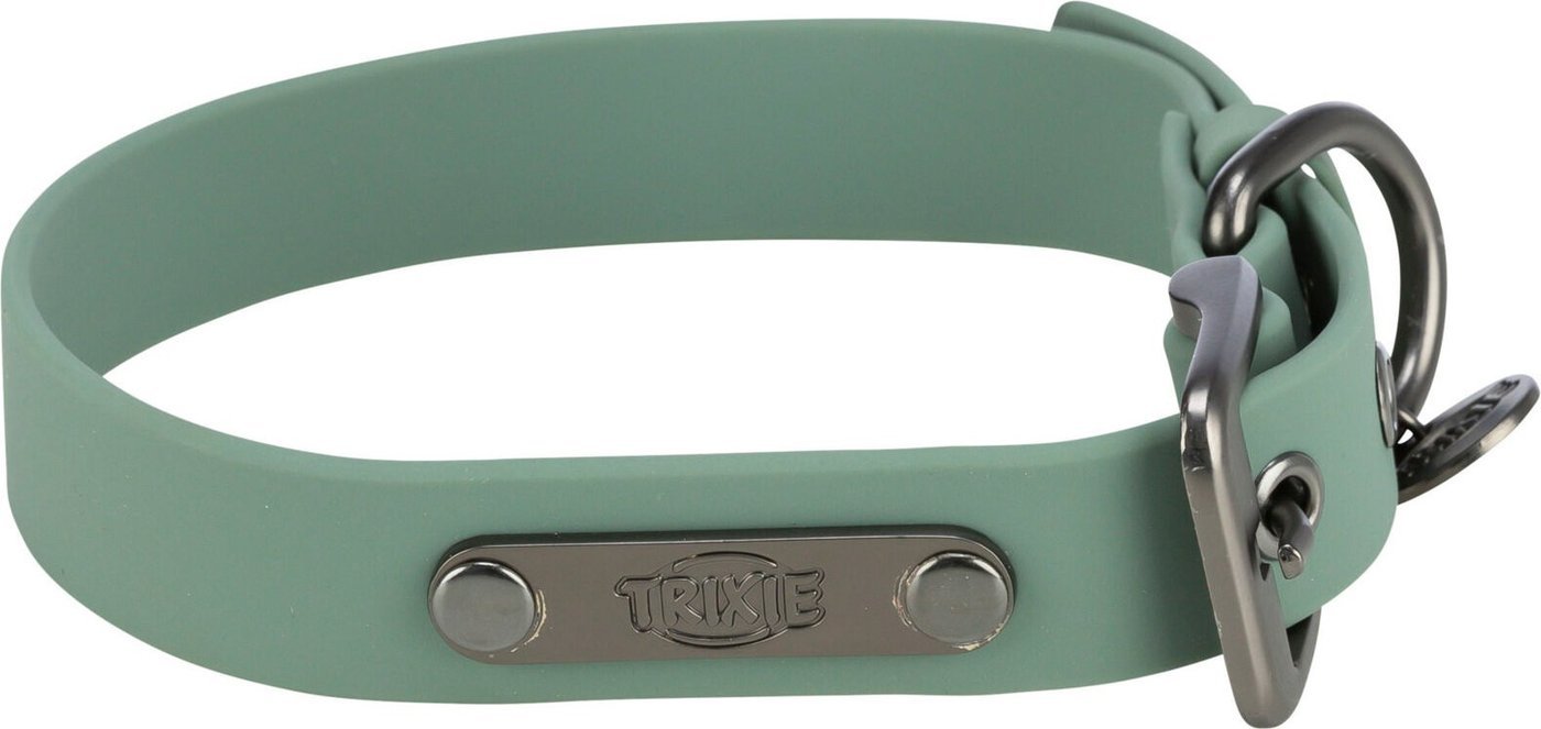 Ошейник Trixie CityStyle 1971919 (XS-S, серо-зеленый)