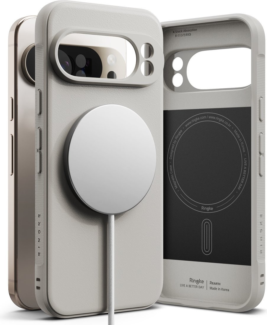 Чехол для телефона Ringke Onyx Magnetic для Pixel 10 Pro (Warm Gray)