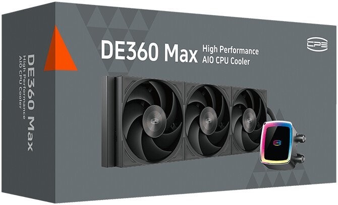 Система жидкостного охлаждения для процессора PCCooler DE360 Max (черный)
