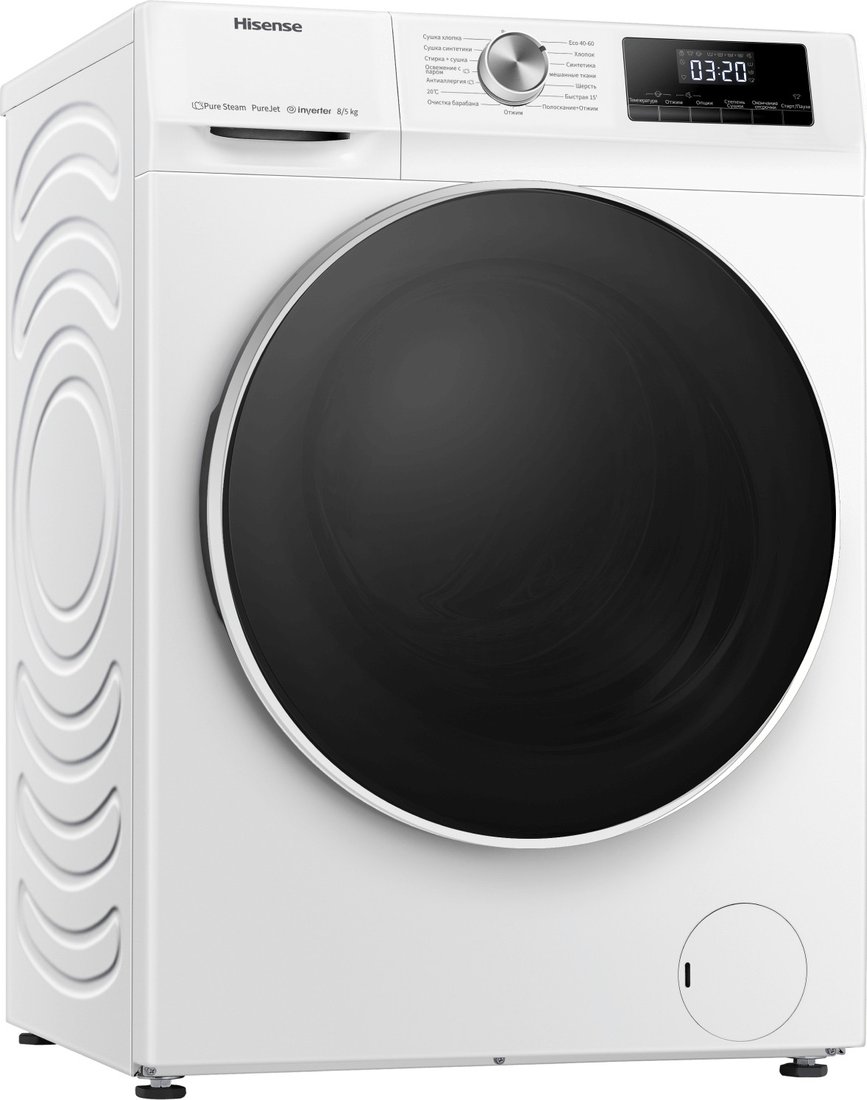 Стирально-сушильная машина Hisense WDQA8014VM