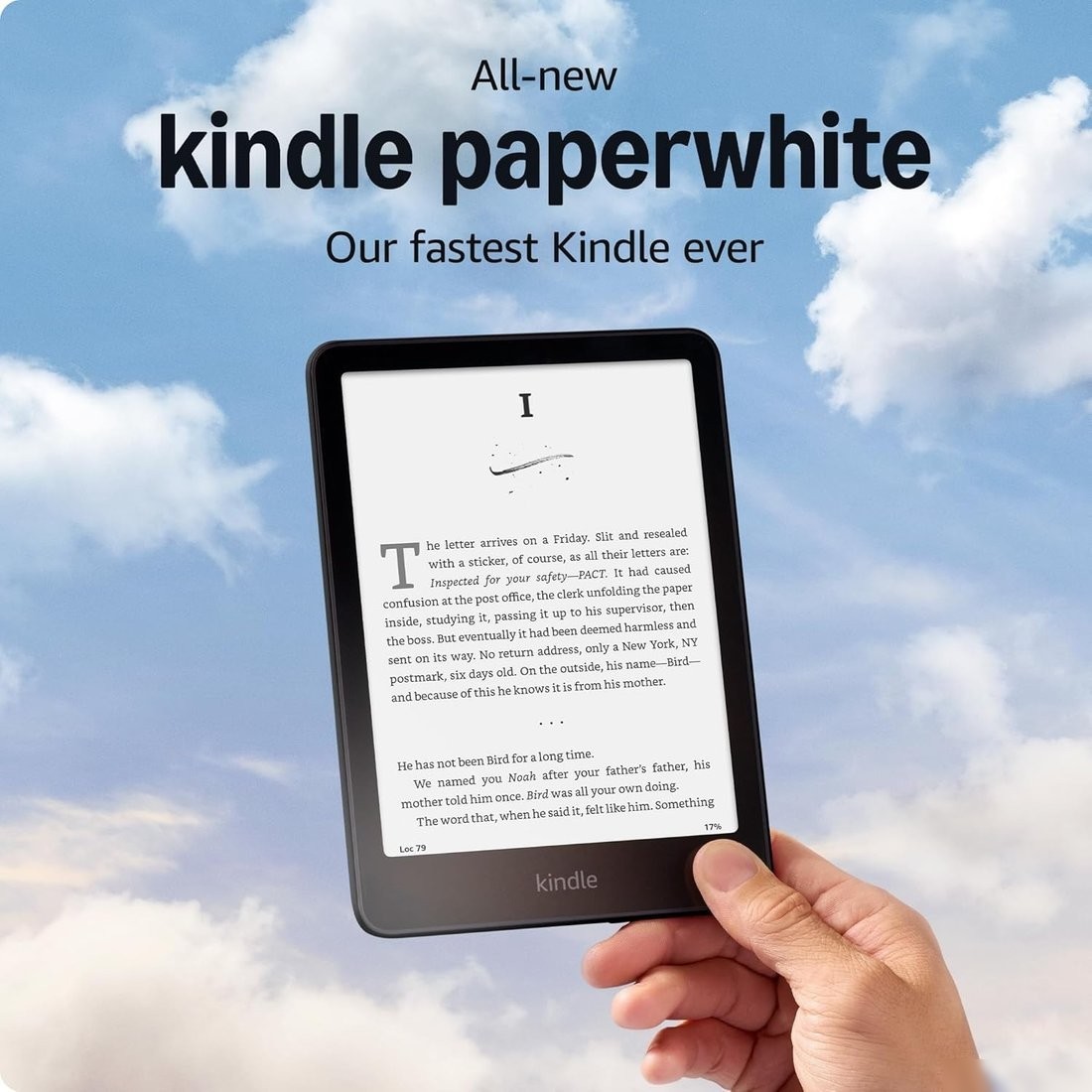 Электронная книга Amazon Kindle Paperwhite 2024 16GB Ad-supported (черный)
