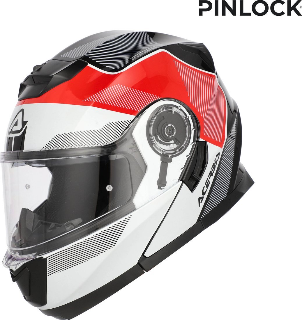 Мотошлем Acerbis Serel 22-06 0025201.239.068 (XL, белый/красный)