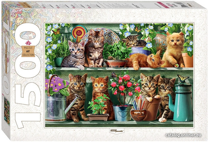 Пазл Step Puzzle Котята 83057 (1500 эл) Пазл Step Puzzle Котята 83057 (1500 эл)