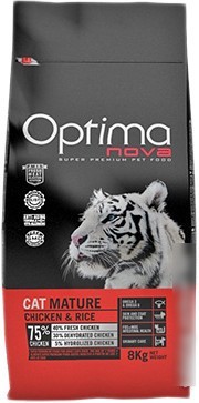 Корм для кошек Optimanova Cat Mature Chicken & Rice 2 кг Корм для кошек Optimanova Cat Mature Chicken & Rice 2 кг