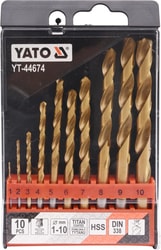 Набор оснастки Yato YT-44674 (10 предметов)