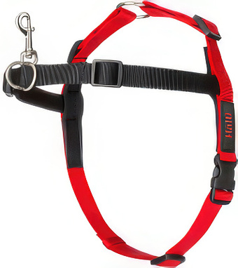 Шлея Halti Front Control 32206/COA (M, красный/черный)