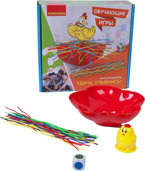 Настольная игра Bondibon Удача, улыбнись!