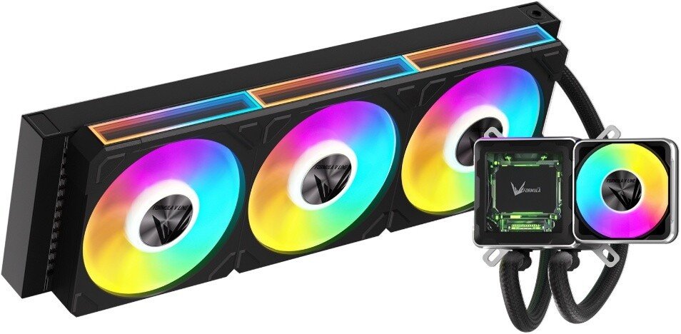 Система жидкостного охлаждения для процессора Formula Cryo Wing Digi 360 (черный)