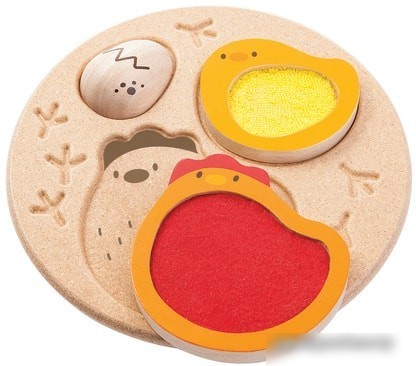 Рамка-вкладыш Plan Toys Chicken Puzzle 5673