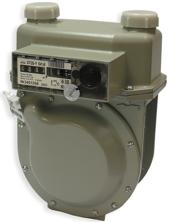 Счетчик газа БелОМО СГД-1-2-1-G1.6 (правый)