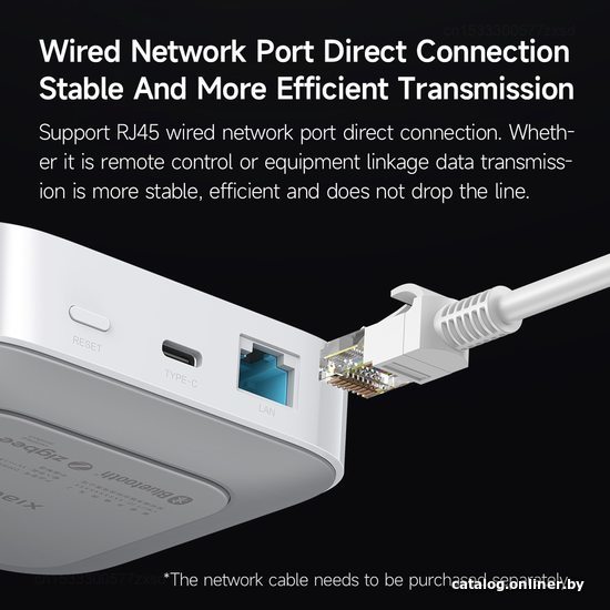 Центр управления (хаб) Xiaomi Smart Multi Mode Gateway 2 ZNDMWG04LM (международная версия)