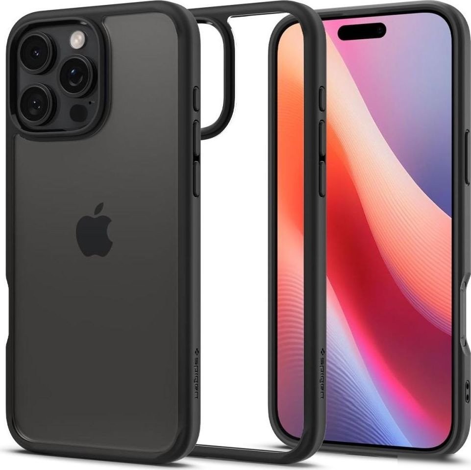 Чехол для телефона Spigen Ultra Hybrid для iPhone 16 Pro Max Matte Black
