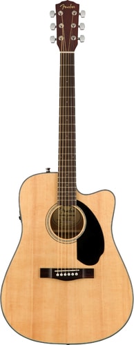 Электроакустическая гитара Fender CD-60SCE NAT