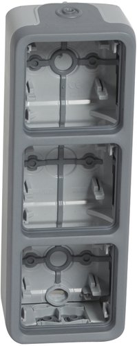Монтажная коробка Legrand Plexo 69679 (серый)