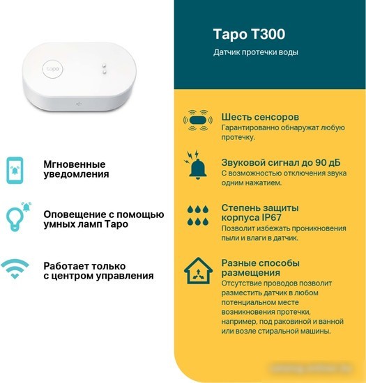 Центр управления (хаб) TP-Link Tapo T300