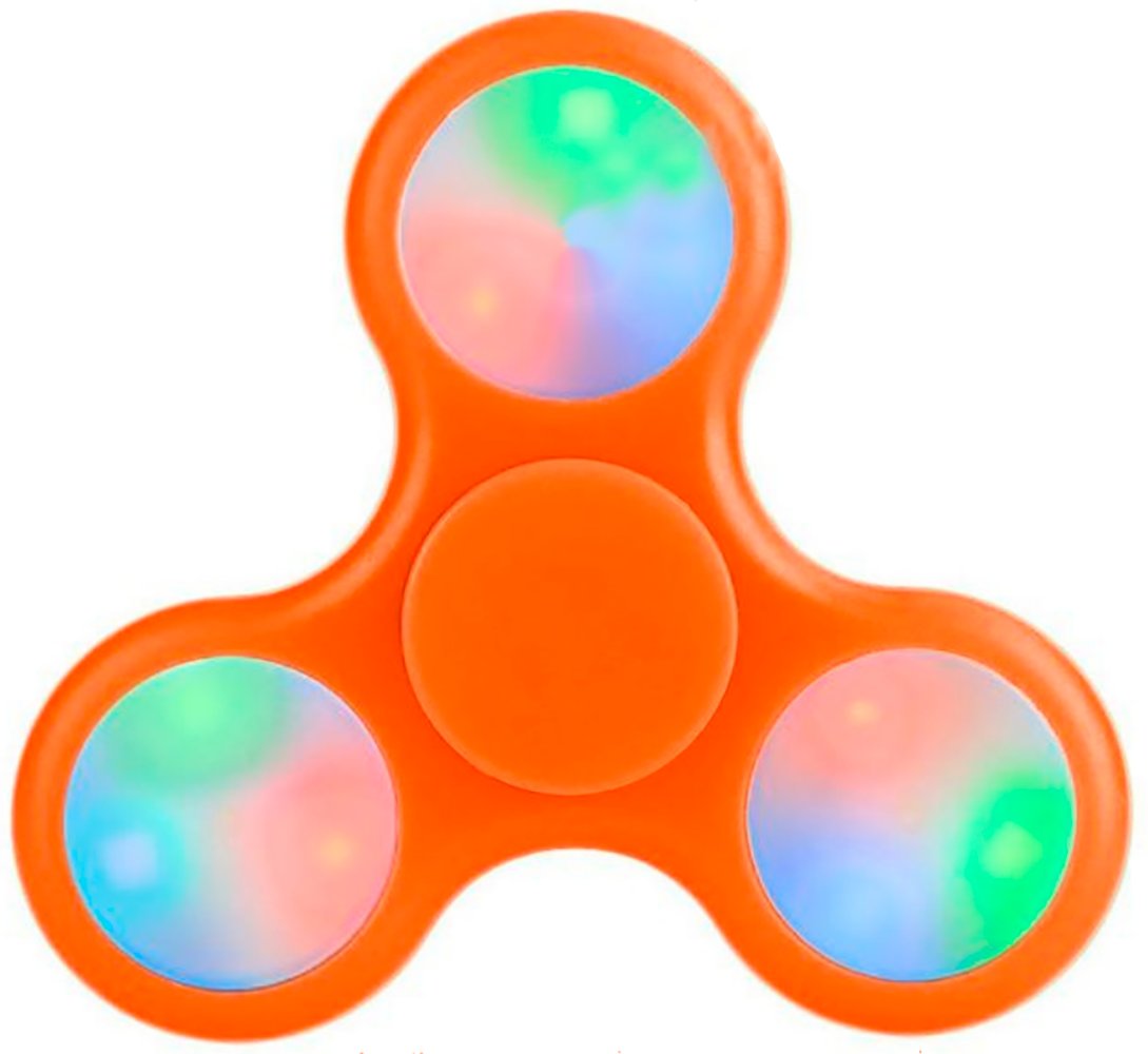 Фиджет спиннер Bingo Hand Spinner LED (оранжевый)