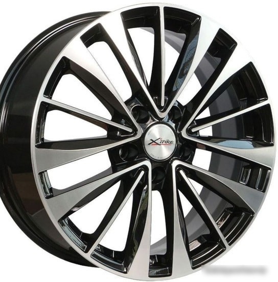 Литые диски X'trike X-126 17x7" 5x114.3мм DIA 67.1мм ET 35мм BK/FP
