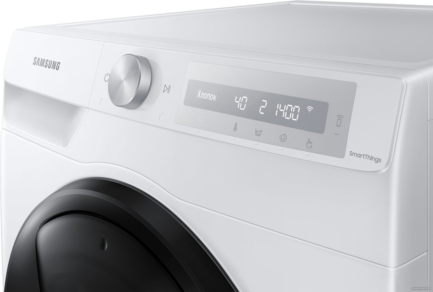 Стирально-сушильная машина Samsung WD10T654CBH/LP