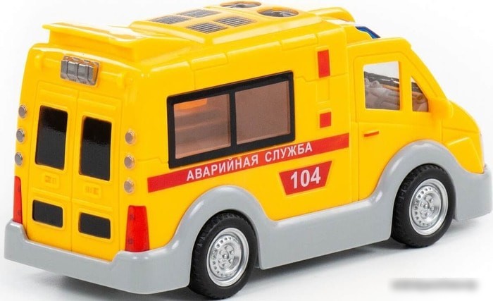 Игрушечный транспорт Полесье Аварийная служба 79695