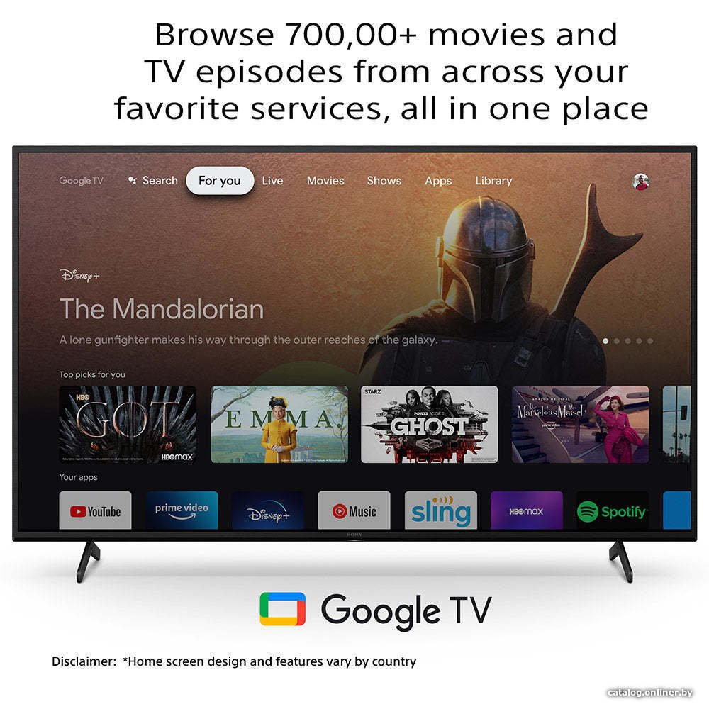 Телевизор Sony Bravia X75K KD-55X75K