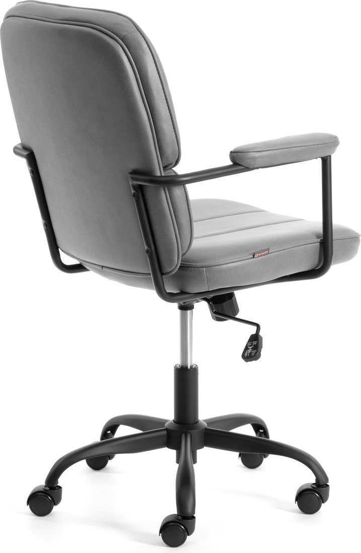 Офисное кресло TetChair Alpha (иск. замша, серый)