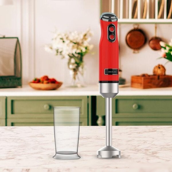 Погружной блендер Cecotec Power RetroRed 1200MAX