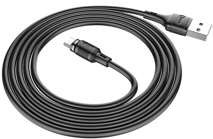 Кабель Hoco X52 Sereno USB to Micro-USB 1 м (черный)