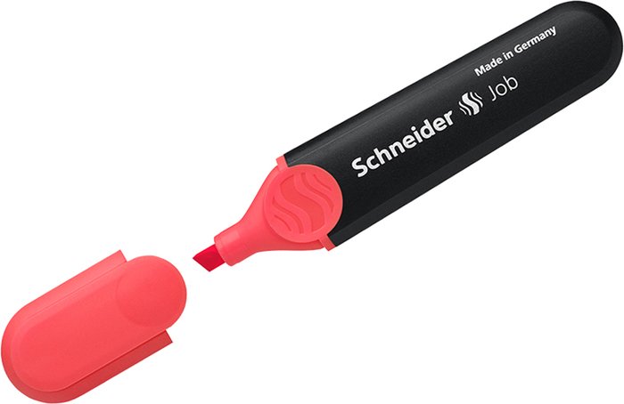Текстовыделитель Schneider Job 1502 (коралловый)
