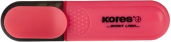 Текстовыделитель Kores Bright Liner 36107.01 (красный)