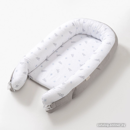 Матрас-кокон Perina Soft Cotton гнездышко ГН-02.6 (серый)