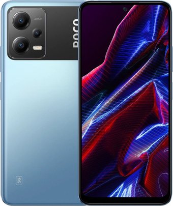 Телефон POCO X5 5G 6GB/128GB международная версия (синий)