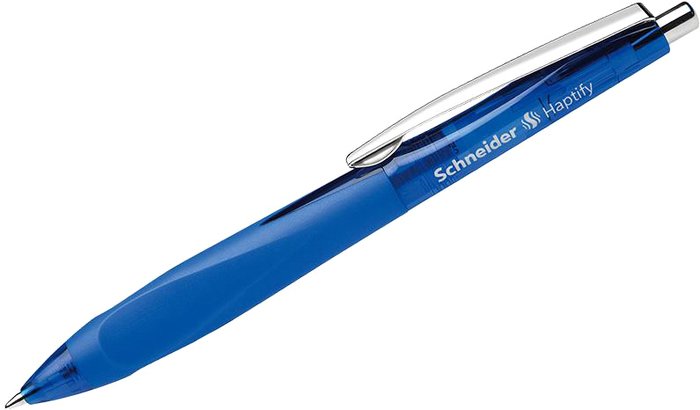 Ручка шариковая Schneider Haptify 135303 (синий)