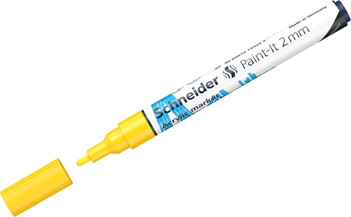 Маркер художественный Schneider Paint-It 310 120105 (желтый)