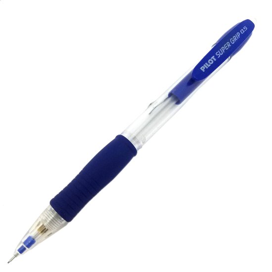 Механический карандаш Pilot Super Grip 0.5мм H-185 (L) (синий)