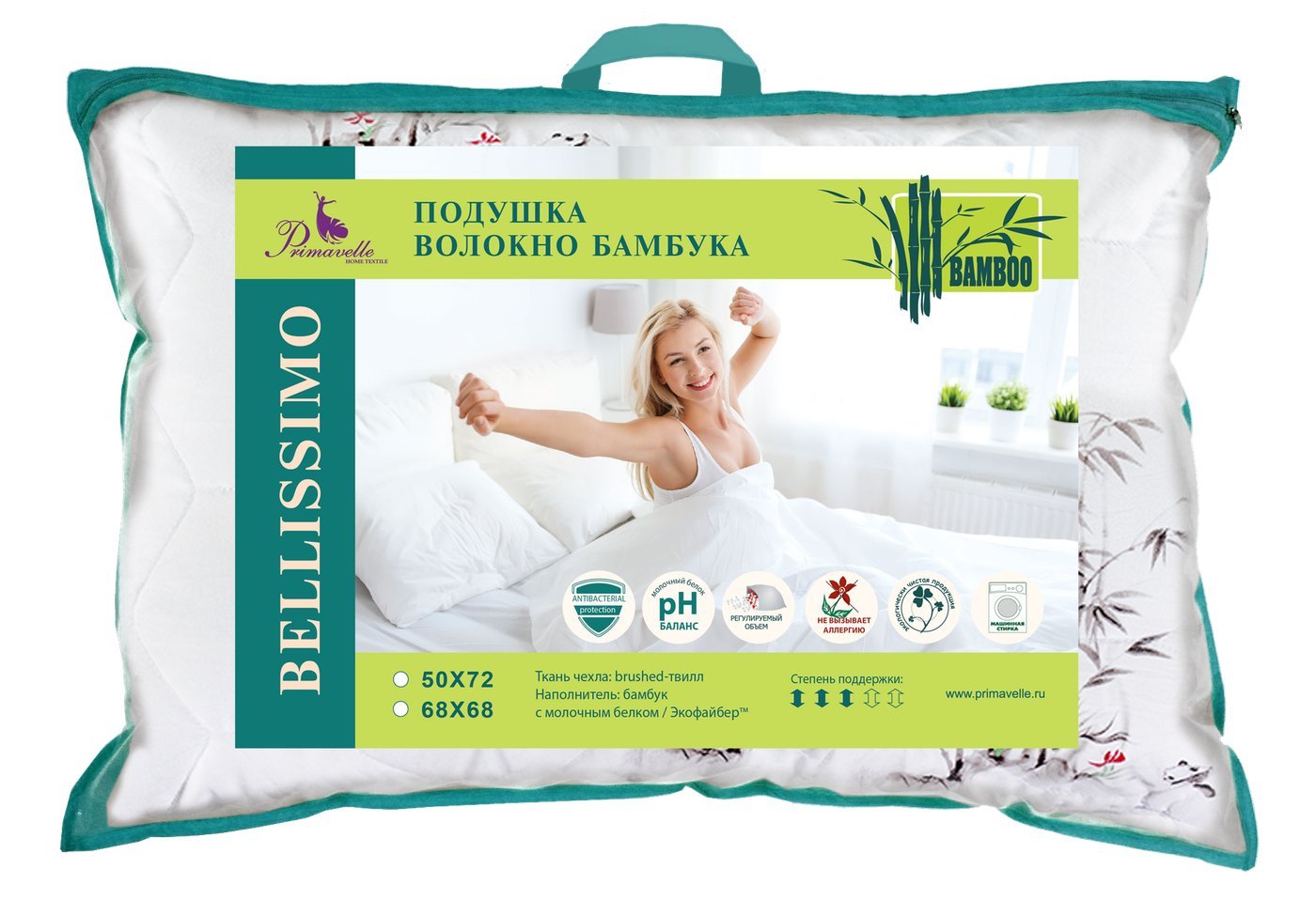 Спальная подушка Bellissimo MilkBamboo 40x60 111918106-Pd