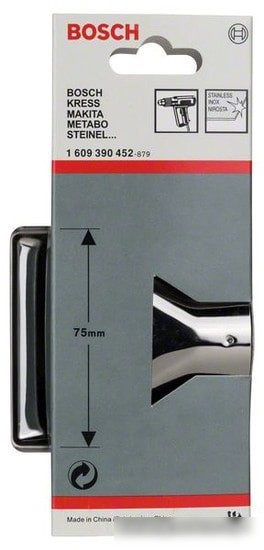 Отводная (стеклозащитная) насадка Bosch 1609390452