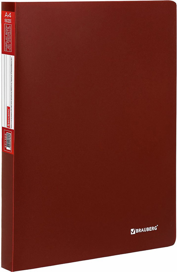 Папка для бумаг BRAUBERG Office 271328 (красный)