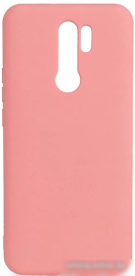 Чехол для телефона Case Cheap Liquid для Redmi 9 (светло-розовый)