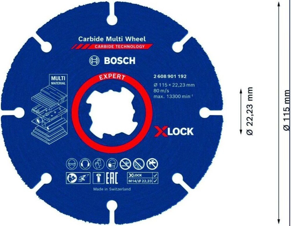 Отрезной диск Bosch 2608901192