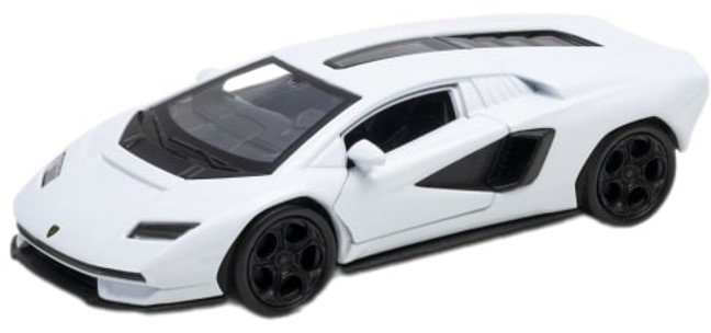 Легковой автомобиль Welly Lamborgini Countach LPI 800-4 43818W (белый)