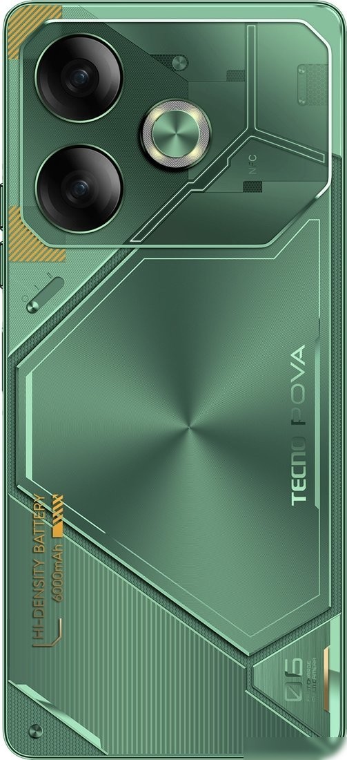 Телефон Tecno Pova 6 12GB/256GB (зеленая комета)