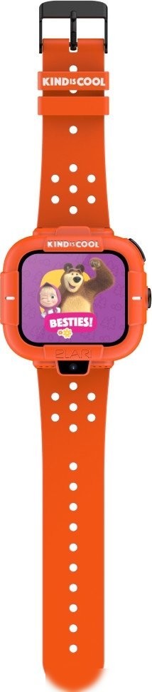 Детские умные часы Elari KidPhone MB (оранжевый)