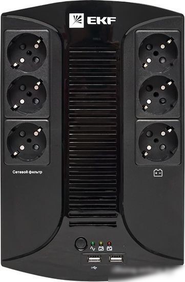 Источник бесперебойного питания EKF E-Power Home 800 ВА Proxima SSW-800