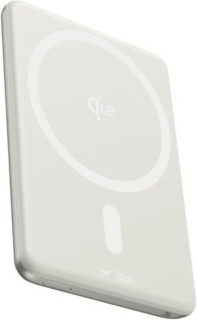 Внешний аккумулятор Baseus PicoGo AM31 Mini Magnetic Power Bank with Stand 20W 5000mAh (титановый)