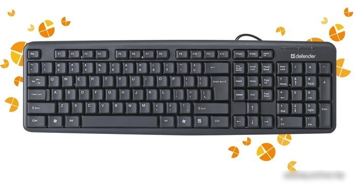 Клавиатура Defender Element HB-520 USB (черный)