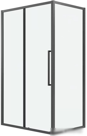 Душевой уголок Grossman Cosmo 130x80x195 120.K33.02.1380.42.00 (графит сатин/прозрачное стекло)