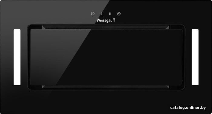 Кухонная вытяжка Weissgauff Intense 600 Touch Black Glass